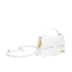 Jacquemus – Le Grand Bambino Bianca con logo oro