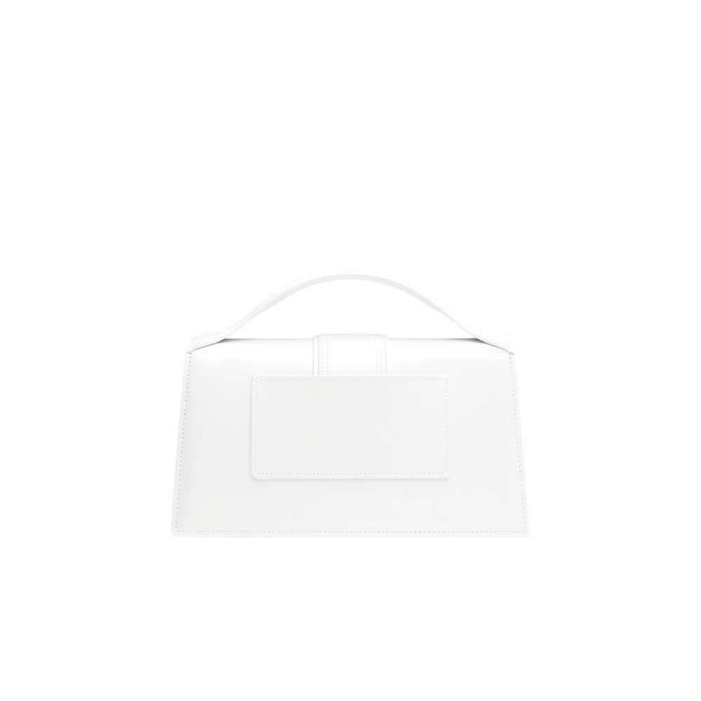 Jacquemus – Le Grand Bambino Bianca con logo oro