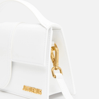 Jacquemus – Le Grand Bambino Bianca con logo oro