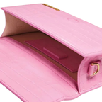 Jacquemus – Le Grand Bambino Rosa Croc – Logo Oro